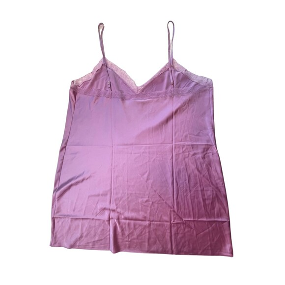 International Concepts Babydoll Chemise Lingerie Purple Strappy Sexy Plus XXL - Picture 13 of 14